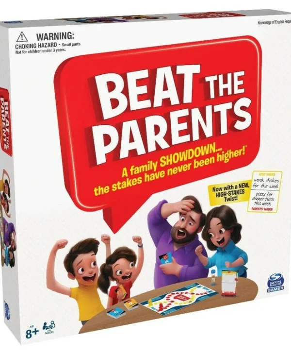 Επιτραπέζιο Παιχνίδι Beat The Parents για 2-6 Παίκτες 8+ Ετών (EN) Spin Master 6063771