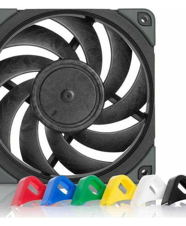 Noctua NF-A12x25 PWM chromax.black.swap Case Fan 120mm (2000rpm / 60cfm) Χωρίς Led Φωτισμό και Σύνδεση 4-Pin NF-A12X25PWMCH.BK.S