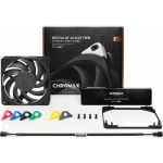 Noctua NF-A12x25 PWM chromax.black.swap Case Fan 120mm (2000rpm / 60cfm) Χωρίς Led Φωτισμό και Σύνδεση 4-Pin NF-A12X25PWMCH.BK.S - Image 3