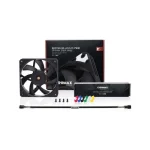 Noctua NF-A12x25 PWM chromax.black.swap Case Fan 120mm (2000rpm / 60cfm) Χωρίς Led Φωτισμό και Σύνδεση 4-Pin NF-A12X25PWMCH.BK.S - Image 4