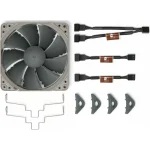 Noctua NA-FK1 redux Case Fan 120mm (1700rpm) Χωρίς Led Φωτισμό και Σύνδεση 4-Pin PWM Γκρι