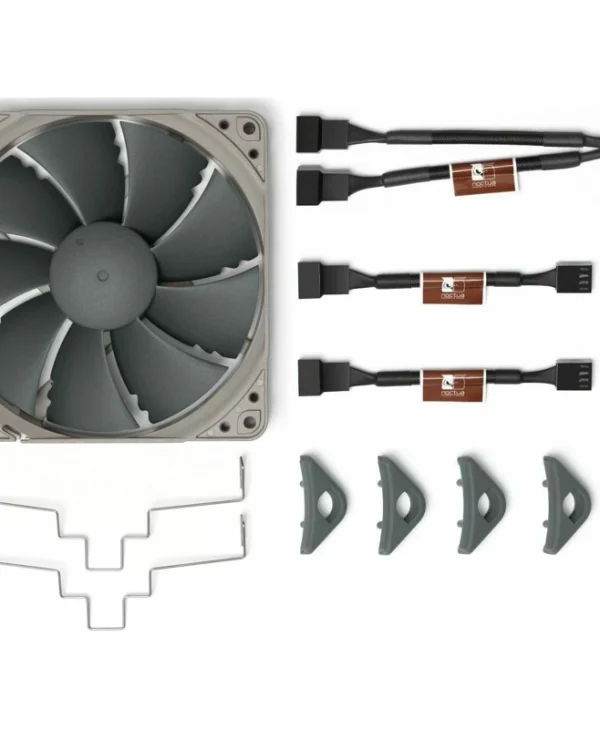 Noctua NA-FK1 redux Case Fan 120mm (1700rpm) Χωρίς Led Φωτισμό και Σύνδεση 4-Pin PWM Γκρι