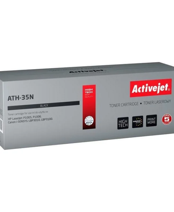 Active Jet Συμβατό Toner για Laser Εκτυπωτή Canon CRG-712 1800 Σελίδων Μαύρο ATH-35N
