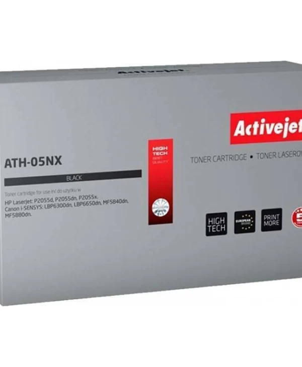Active Jet Συμβατό Toner για Laser Εκτυπωτή HP 05X CE505X / Canon CRG-719H 7500 Σελίδων Μαύρο ATH-05NX