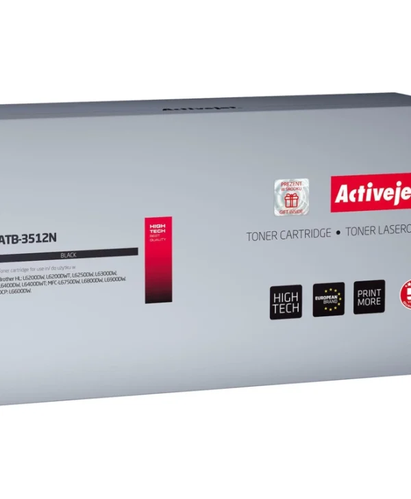 Active Jet Συμβατό Toner για Laser Εκτυπωτή Brother TN-3512BK 12000 Σελίδων Μαύρο ATB-3512N