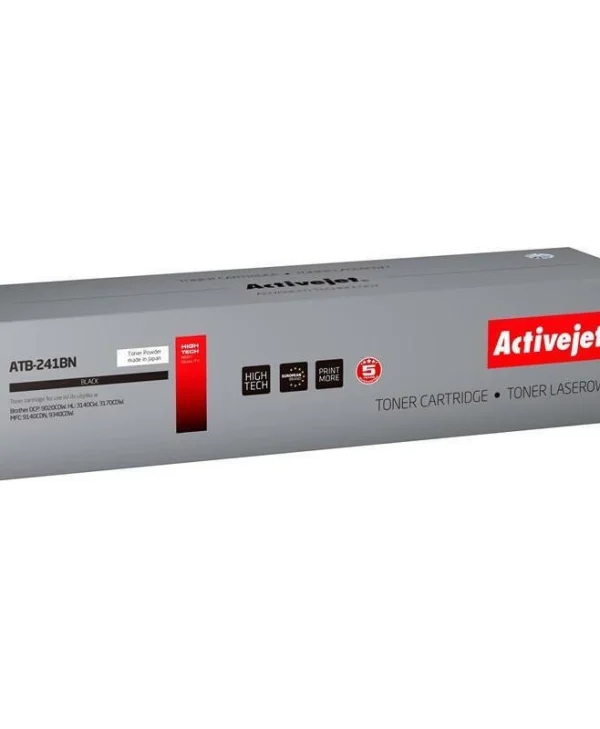 Active Jet Συμβατό Toner για Laser Εκτυπωτή Brother TN-241BK 2500 Σελίδων Μαύρο ATB-241BN