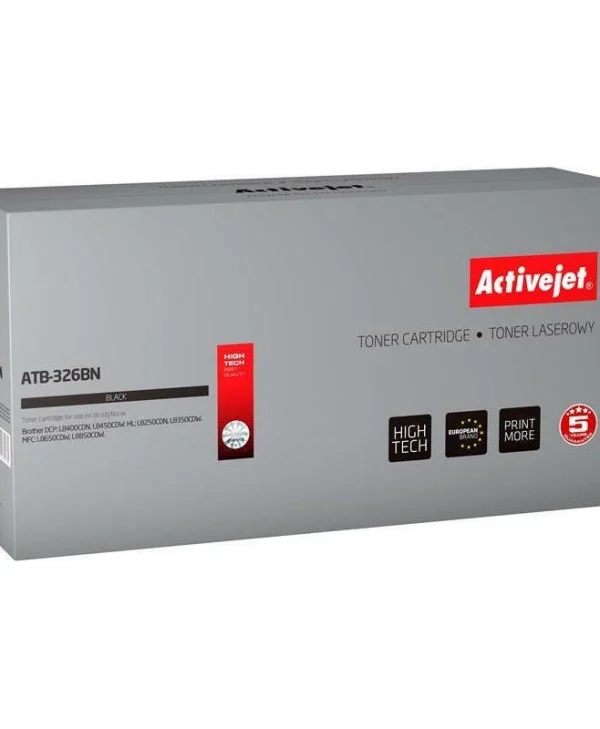 Active Jet Συμβατό Toner για Laser Εκτυπωτή Brother TN-326BK 4500 Σελίδων Μαύρο ATB-326BN