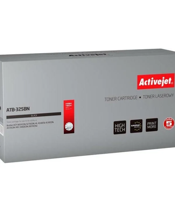 Active Jet Συμβατό Toner για Laser Εκτυπωτή Brother TN-325BK 4500 Σελίδων Μαύρο ATB-325BN