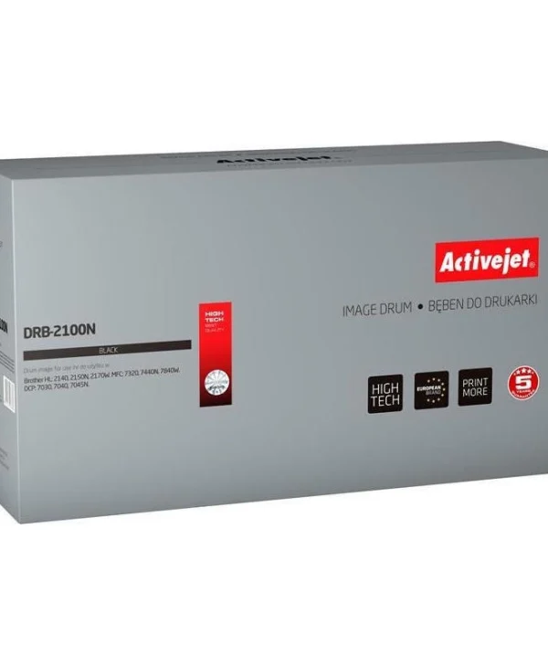 Active Jet Συμβατό Drum για Laser Εκτυπωτή Brother DR-2100 12000 Σελίδων Μαύρο DRB-2100N
