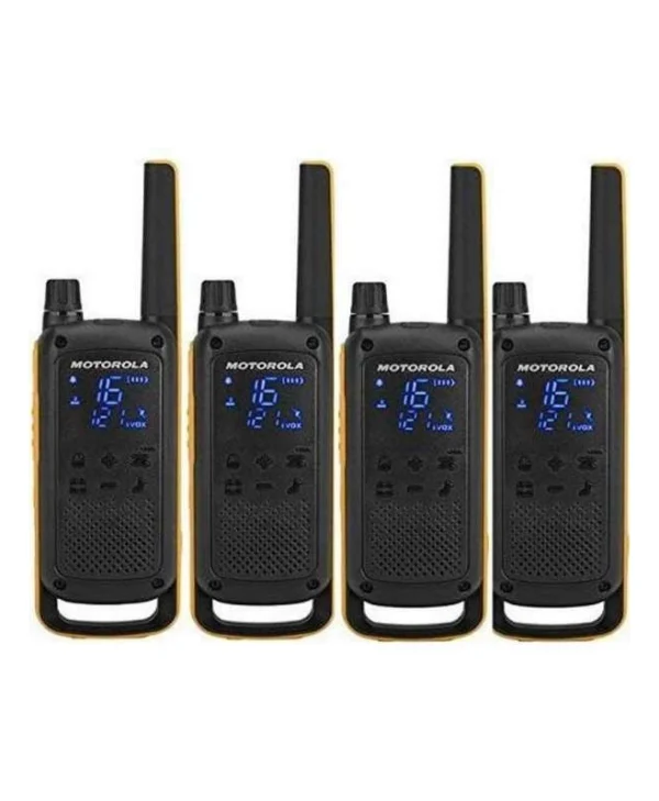 Motorola Talkabout T82 Extreme Ασύρματος Πομποδέκτης PMR 0.5W με Μονόχρωμη Οθόνη Σετ 4τμχ MOTO82Q