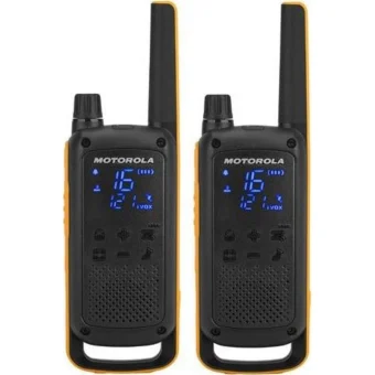 Motorola Talkabout T82 Extreme Ασύρματος Πομποδέκτης PMR 0.5W με Μονόχρωμη Οθόνη Σετ 2τμχ MOTO82E