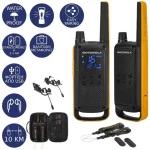 Motorola Talkabout T82 Extreme Ασύρματος Πομποδέκτης PMR 0.5W με Μονόχρωμη Οθόνη Σετ 2τμχ MOTO82E - Image 2