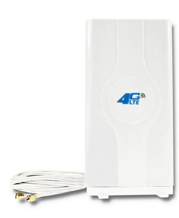Qoltec Antenna Wi-Fi 4G Dual | 30dBI Εξωτερική Κεραία WiFi Πανκατευθυντική 30dBi με σύνδεση SMA 57013