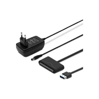 Savio AK-39 USB 3.0 - SATA III αντάπτορας για 3.5″/2.5" με Τροφοδοτικό Μαύρο
