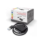 Savio AK-39 USB 3.0 - SATA III αντάπτορας για 3.5″/2.5" με Τροφοδοτικό Μαύρο - Image 5