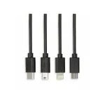 iBox Regular USB to micro USB Cable 2A Πολύχρωμο 1.2m (IKUM4W1CLR) - Image 6