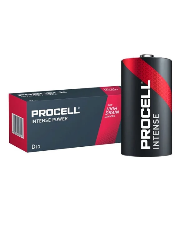 Procell Intense Αλκαλικές Μπαταρίες D 1.5V 10τμχ 137011
