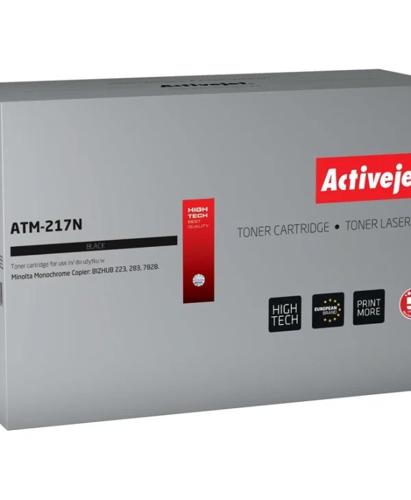 Active Jet Συμβατό Toner για Laser Εκτυπωτή Konica TN-217K 17500 Σελίδων Μαύρο ATM-217N
