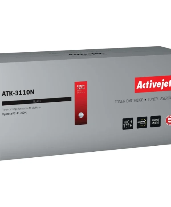 Active Jet Συμβατό Toner για Laser Εκτυπωτή Kyocera TK-3110K 15500 Σελίδων Μαύρο ATK-3110N