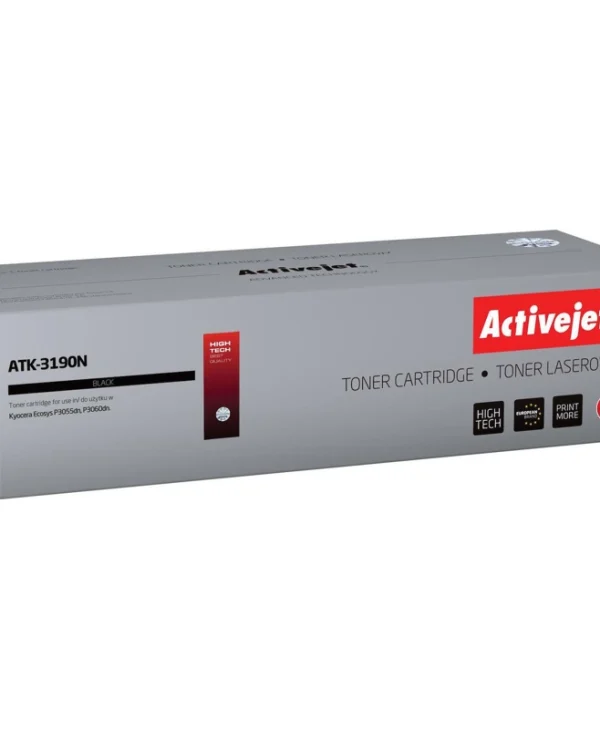 Active Jet Συμβατό Toner για Laser Εκτυπωτή Kyocera TK-3190K 15500 Σελίδων Μαύρο ATK-3190N