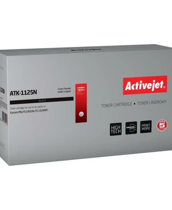 Active Jet Συμβατό Toner για Laser Εκτυπωτή Kyocera TK-1125K 2100 Σελίδων Μαύρο ATK-1125N