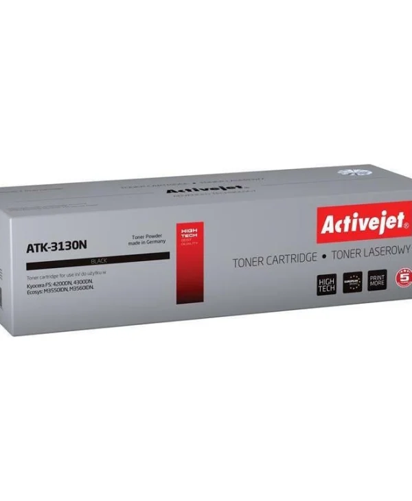 Active Jet Συμβατό Toner για Laser Εκτυπωτή Kyocera TK-3130K 25000 Σελίδων Μαύρο ATK-3130N