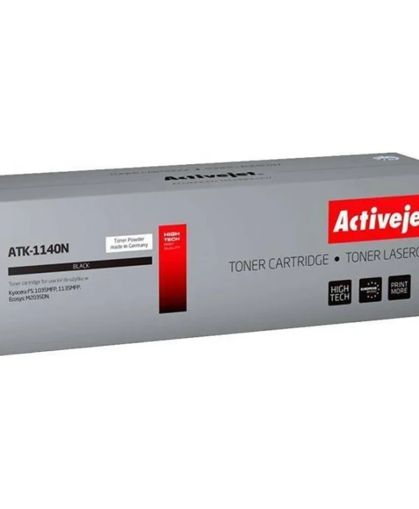 Active Jet Συμβατό Toner για Laser Εκτυπωτή Kyocera TK-1140K 7200 Σελίδων Μαύρο ATK-1140N