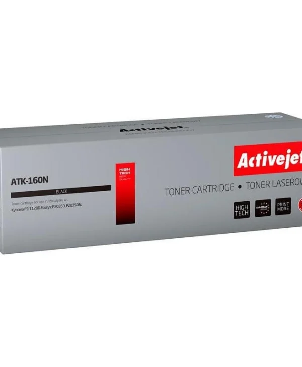 Active Jet Συμβατό Toner για Laser Εκτυπωτή Kyocera TK-160K 2500 Σελίδων Μαύρο ATK-160N
