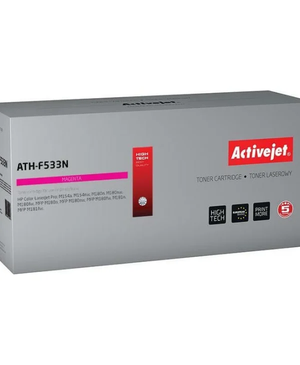 Active Jet Συμβατό Toner για Laser Εκτυπωτή HP 205A CF533A 900 Σελίδων Ματζέντα ATH-F533N