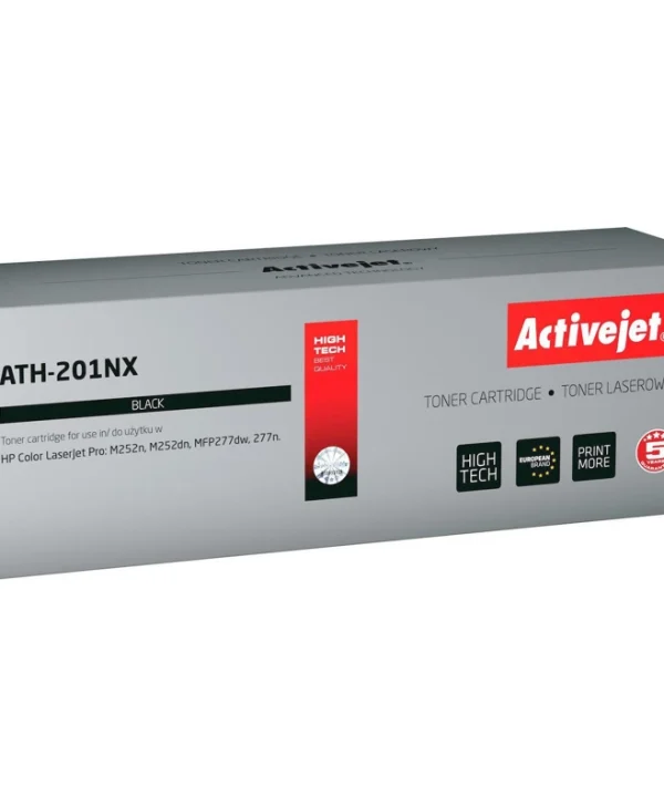 Active Jet Συμβατό Toner για Laser Εκτυπωτή HP 201X CF400X 2800 Σελίδων Μαύρο ATH-201NX