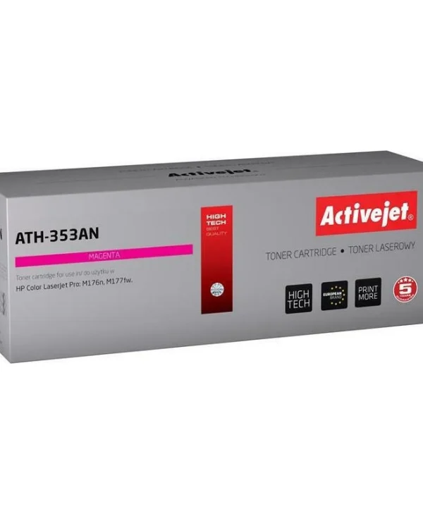 Active Jet Συμβατό Toner για Laser Εκτυπωτή HP 130A CF353A 1100 Σελίδων Ματζέντα ATH-353AN