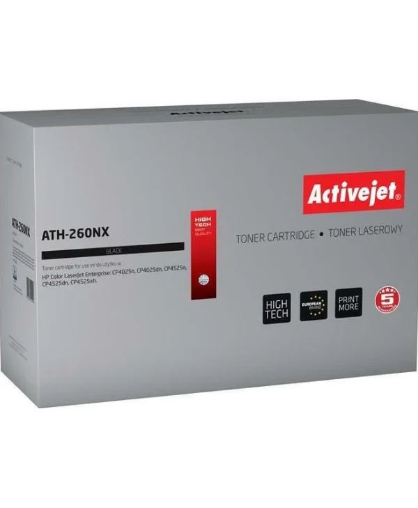 Active Jet Συμβατό Toner για Laser Εκτυπωτή HP 649X CE260X 17000 Σελίδων Μαύρο ATH-260NX