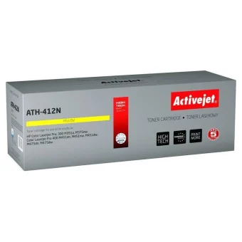 Active Jet Συμβατό Toner για Laser Εκτυπωτή HP 305A CE412A 2600 Σελίδων Κίτρινο ATH-412N