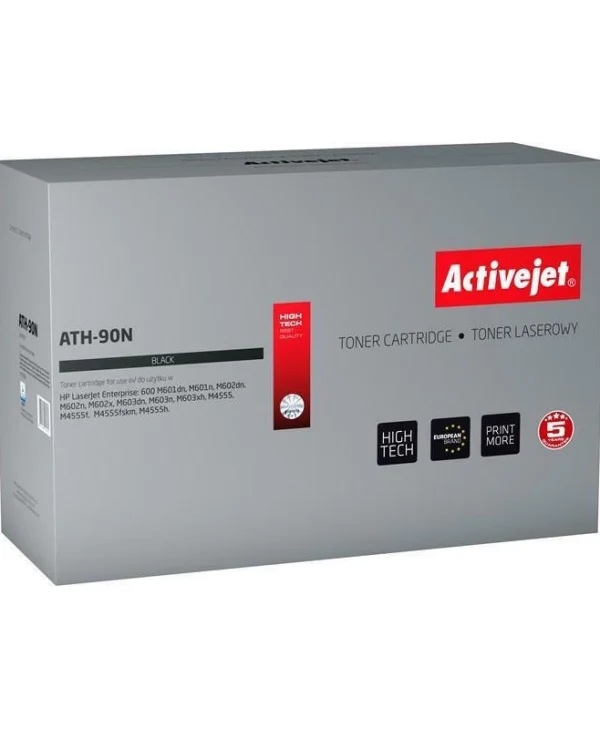 Active Jet Συμβατό Toner για Laser Εκτυπωτή HP 90A CE390A 10000 Σελίδων Μαύρο ATH-90N