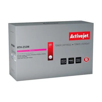 Active Jet Συμβατό Toner για Laser Εκτυπωτή HP 504A CE253A / Canon CRG-723M 7000 Σελίδων Ματζέντα ATH-253N