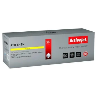 Active Jet Συμβατό Toner για Laser Εκτυπωτή HP 125A CB542A / Canon CRG-716Y 1600 Σελίδων Κίτρινο ATH-542N