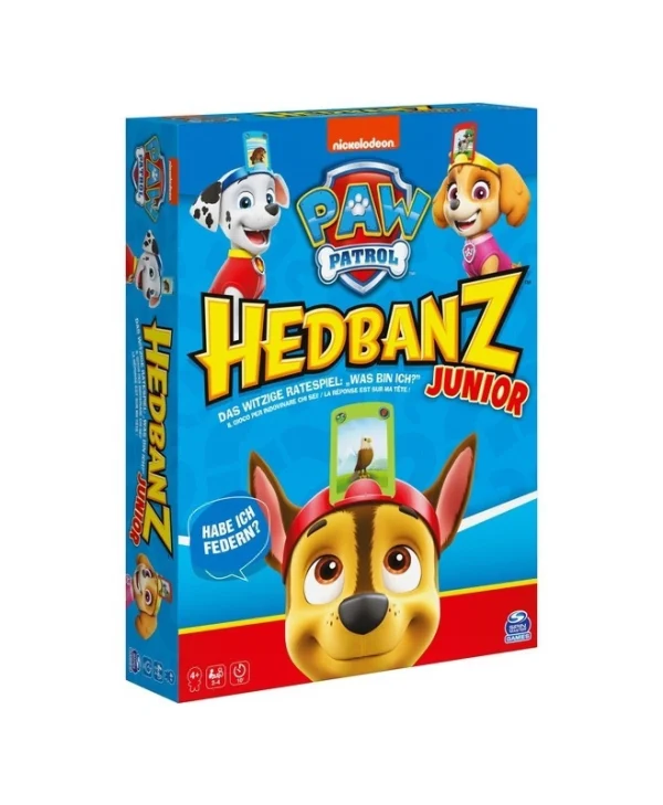Επιτραπέζιο Παιχνίδι Paw Patrol HedBanz Junior Spin Master 6062582