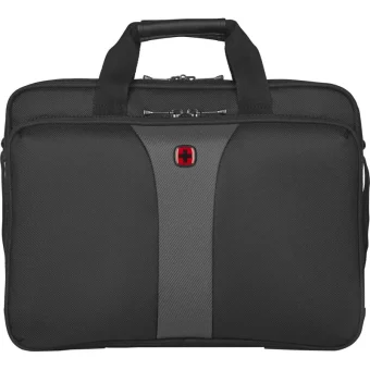 Wenger Legacy Double Gusset Τσάντα Ώμου / Χειρός για Laptop 16" σε Μαύρο χρώμα 600648