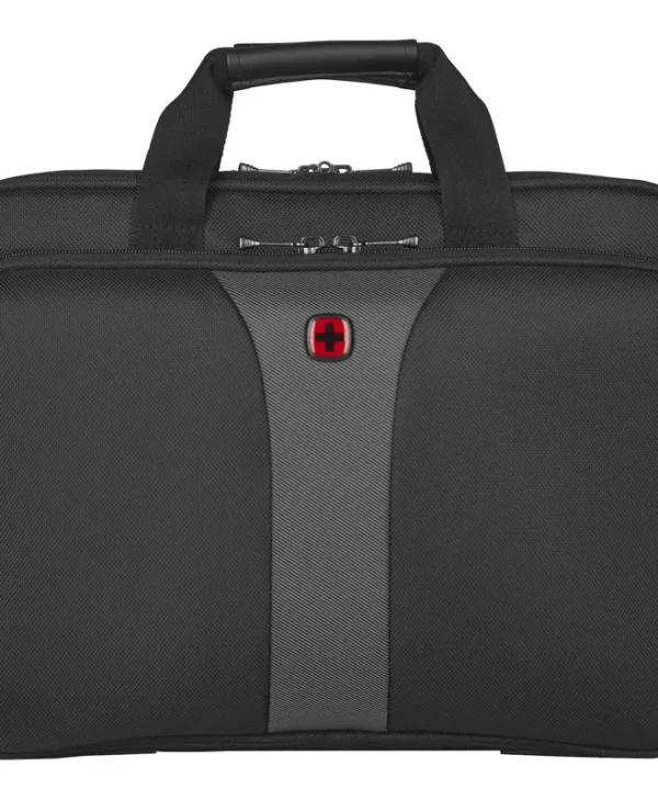 Wenger Legacy Double Gusset Τσάντα Ώμου / Χειρός για Laptop 16" σε Μαύρο χρώμα 600648