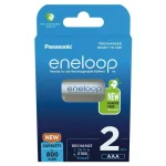 Panasonic Eneloop Επαναφορτιζόμενες Μπαταρίες AAA Ni-MH 800mAh 1.2V 2τμχ BK-4MCDE/2BE - Image 2