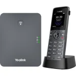 Yealink W73P Ασύρματο Τηλέφωνο IP 10 γραμμών Μαύρο 1302022 - Image 2