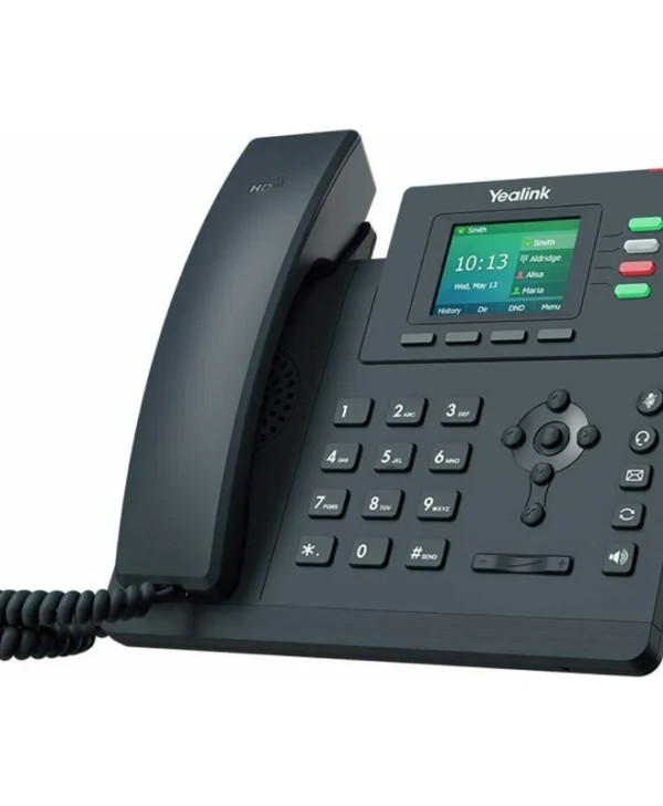 Yealink SIP-T33G Ενσύρματο Τηλέφωνο IP 4 γραμμών Μαύρο 1301046