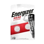 Energizer Μπαταρίες Λιθίου Ρολογιών CR2032 3V 2τμχ 248354