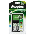 Energizer ACCU Recharge Maxi Φορτιστής 4 Μπαταριών Ni-MH Μεγέθους AA/AAA Σετ με 4x AA 2000mAh 421788