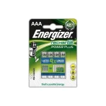 Energizer Power Plus Επαναφορτιζόμενες Μπαταρίες AAA Ni-MH 700mAh 1.2V 4τμχ 417002 - Image 3