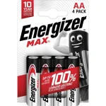 Energizer Max Αλκαλικές Μπαταρίες AA 1.5V 4τμχ 437642 - Image 2