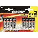 Energizer Max Αλκαλικές Μπαταρίες AA 1.5V 8τμχ 437727