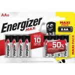 Energizer Max Αλκαλικές Μπαταρίες AA 1.5V 8τμχ 437727 - Image 2