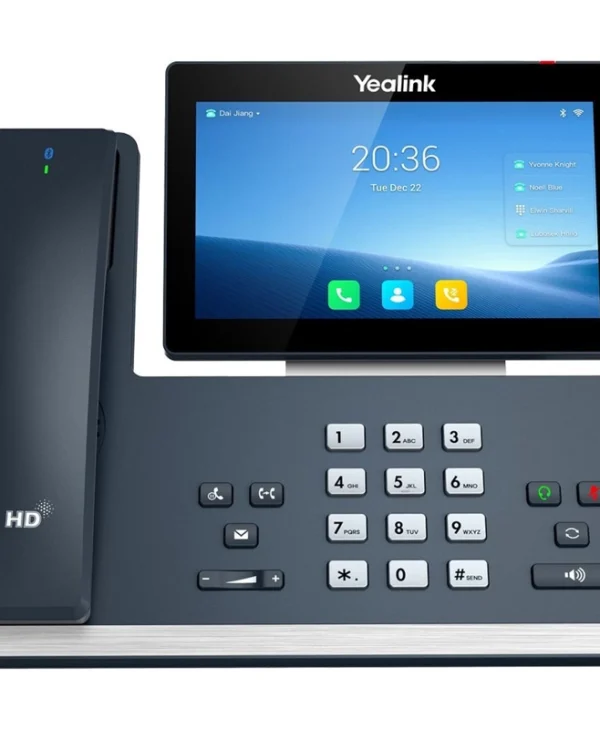 Yealink T58W Pro Ενσύρματο Τηλέφωνο IP 16 γραμμών Μαύρο 1301113