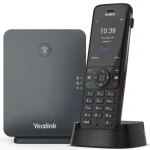 Yealink W78P Ασύρματο Τηλέφωνο IP 10 γραμμών Μαύρο 1302026